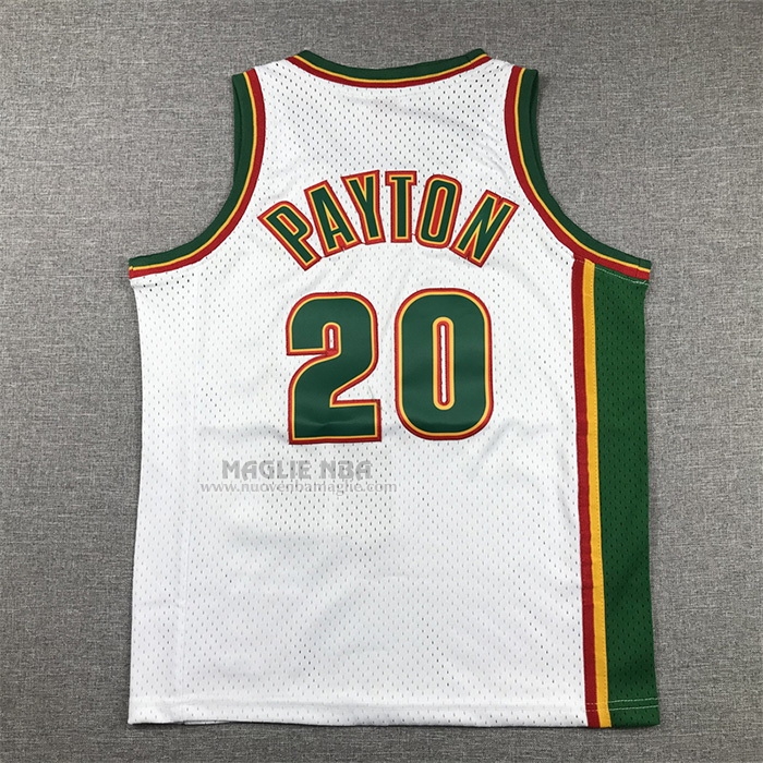 Maglia
 Gary Payton NO 20 Bambino
 Seattle SuperSonics Throwback
 Historic Bianco
